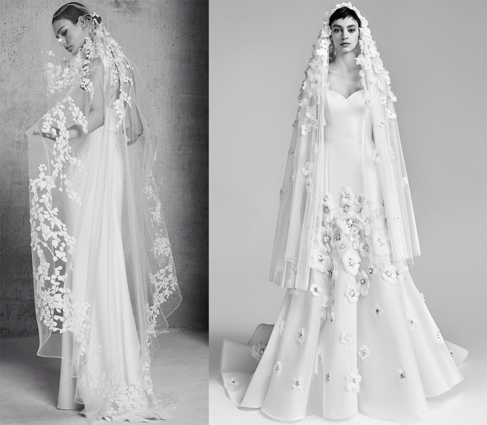 Beau voile pour la mariée