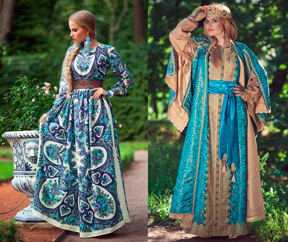Robes de mariée à la russe
