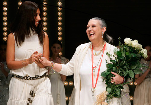 Designer Laura Biagiotti - biographie et robes