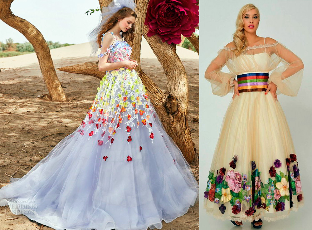 Robes de mariée bouffantes