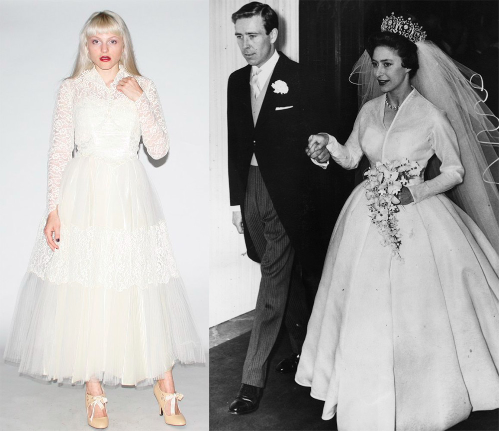 Robe de mariée à manches longues