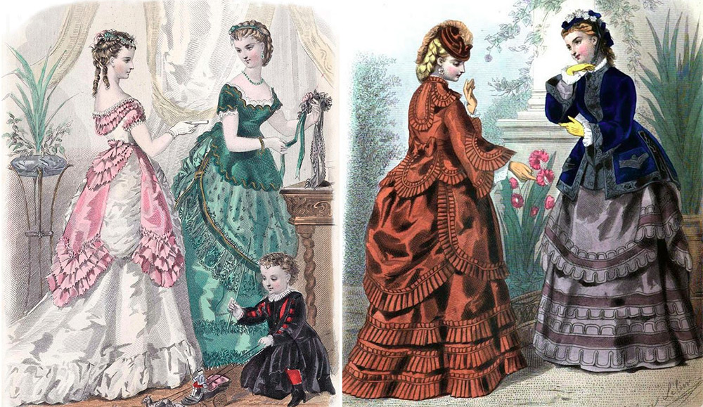 1870 robes