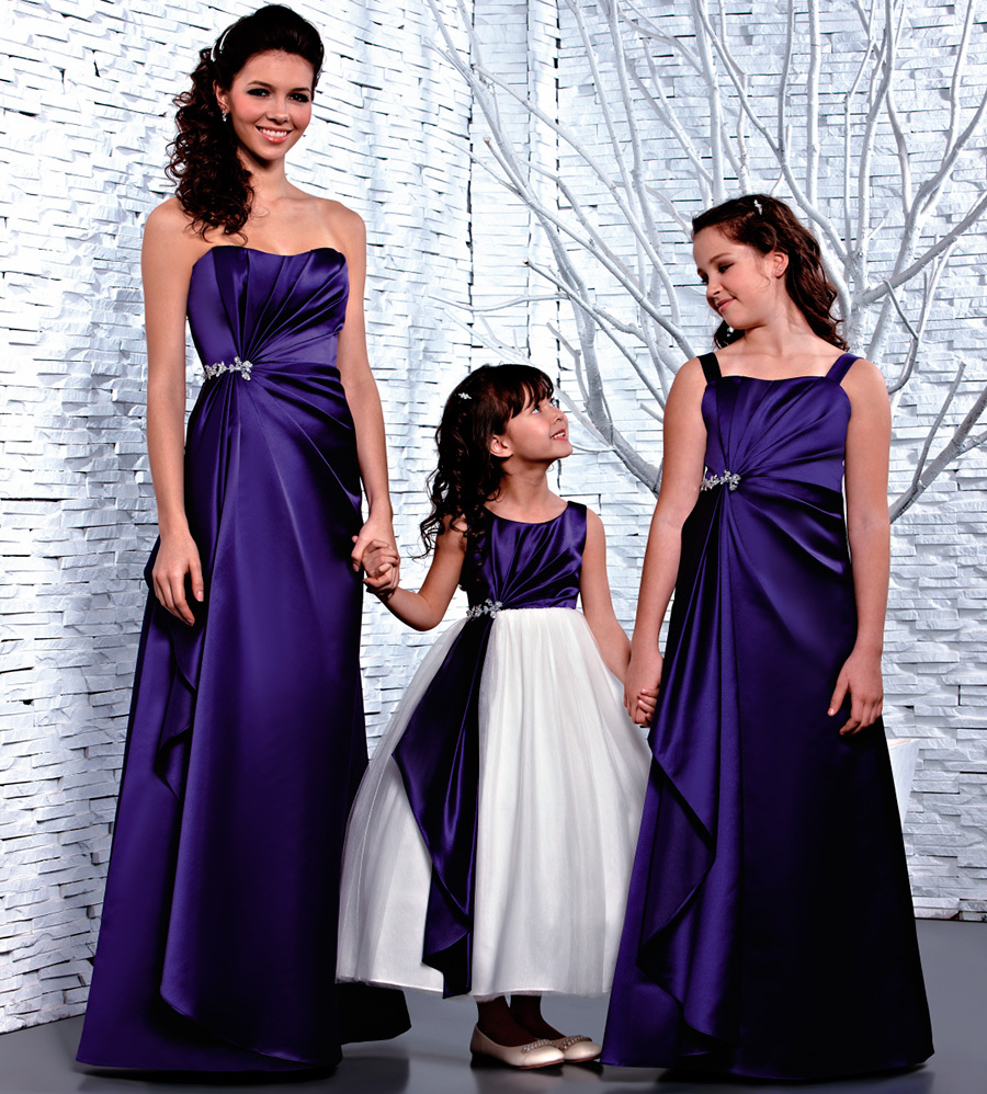 Robe violette