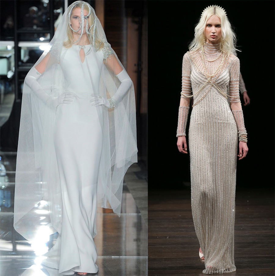 Robes de mariée minimalistes simples