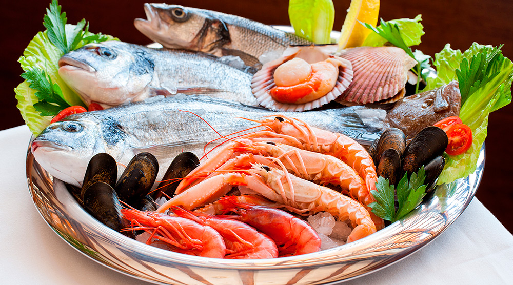 Taurine dans les fruits de mer
