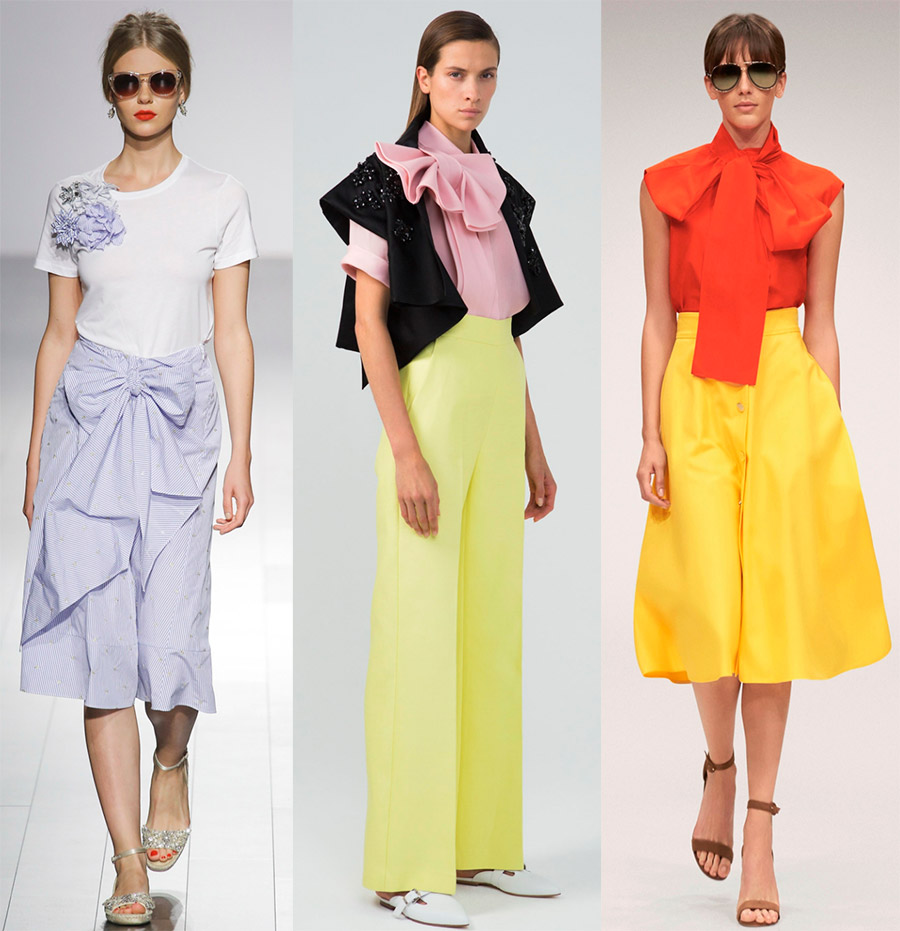 Vêtements pour femmes avec un nœud