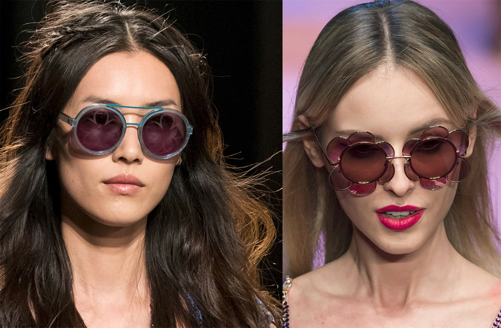 Lunettes de soleil rondes