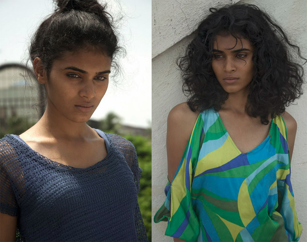 Modèle Radhika Nair