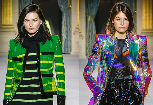 Robes et jupes en PVC - une tendance de la mode