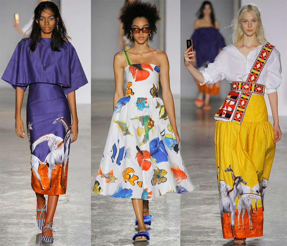 Imprimé prédateur et animal dans les nouvelles collections