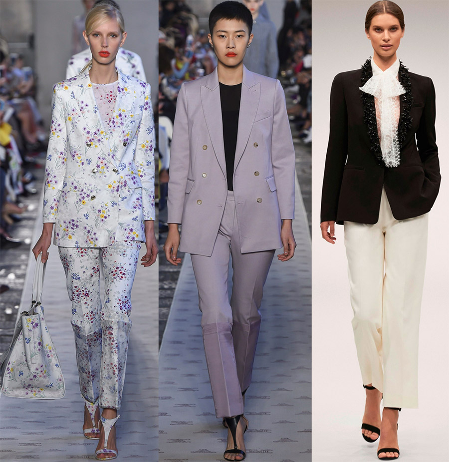 Tailleur pantalon femme