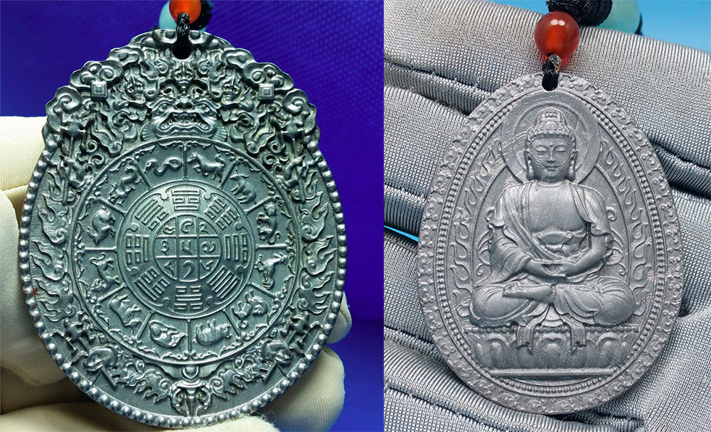 La beauté de l'espace et des météorites en bijoux