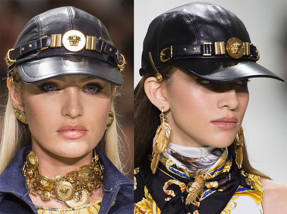 Casquettes de baseball Versace