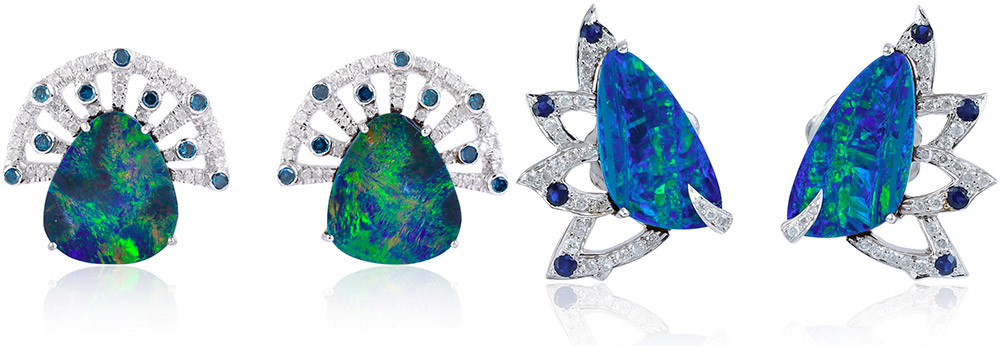 Belles boucles d'oreilles