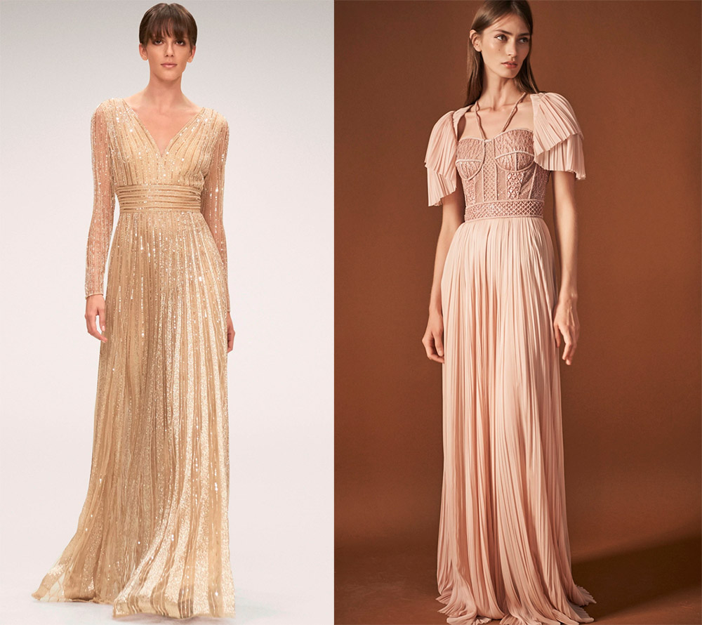 Belles robes de soirée au sol 2026