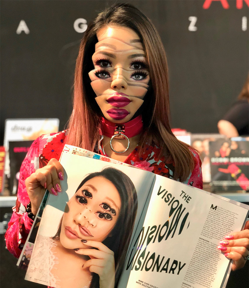 Maquillage surréaliste