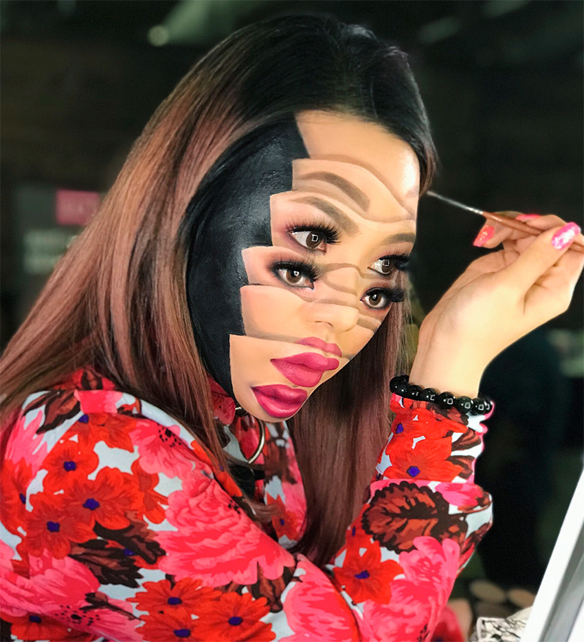 Maquillage surréaliste