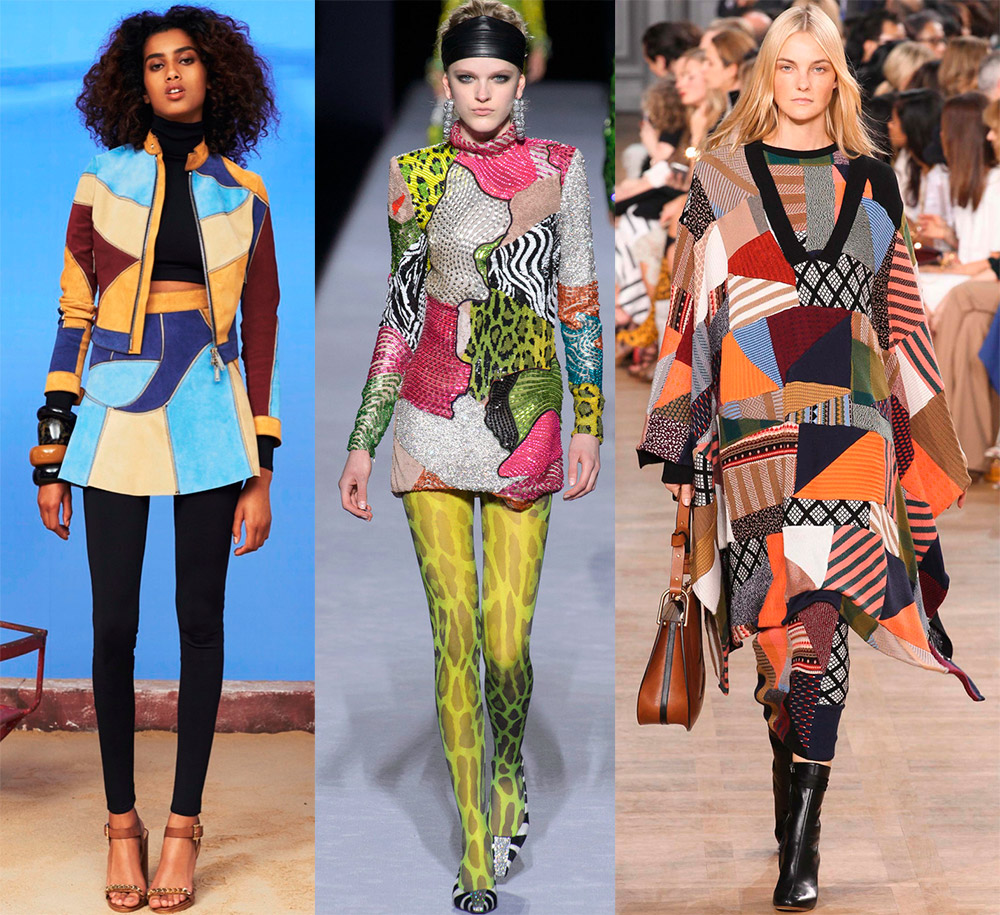 Style patchwork et imitation dans les vêtements
