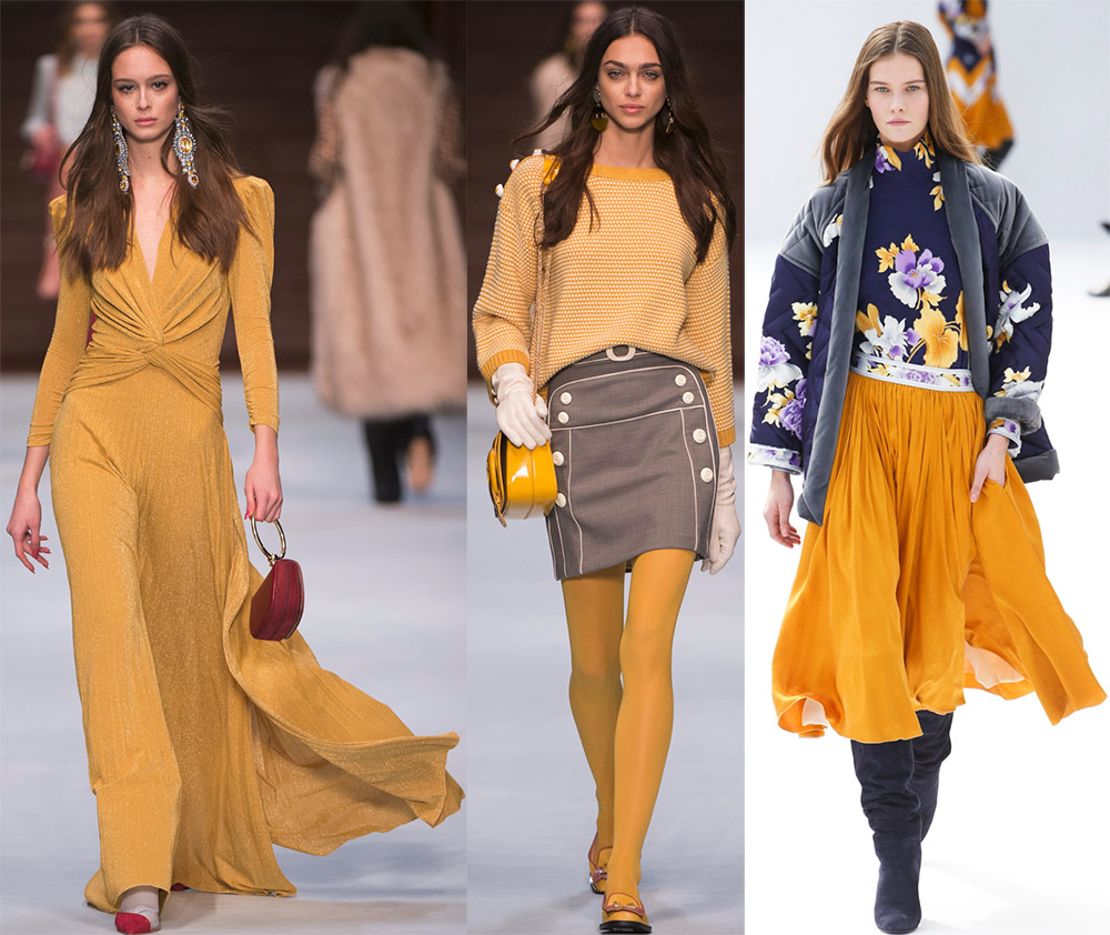 Nuances à la mode automne-hiver