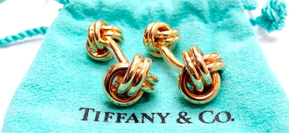 Boutons de manchette Tiffany pour hommes