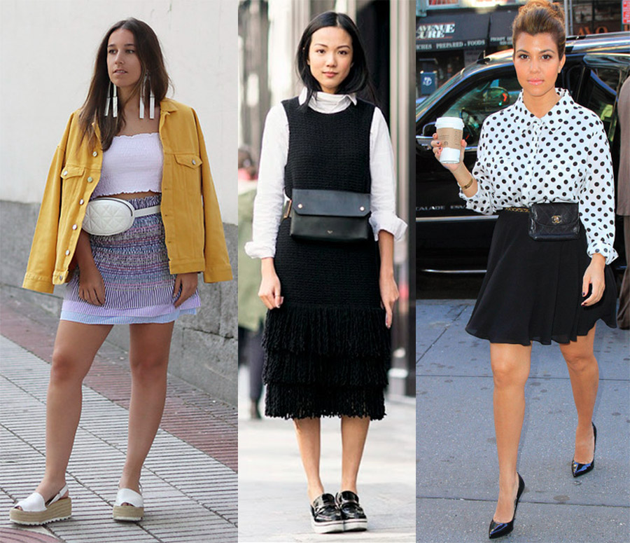 Comme c'est beau de porter des sacs ceinture