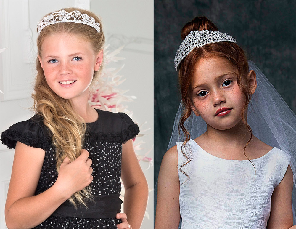 Diadème pour enfants pour un mariage