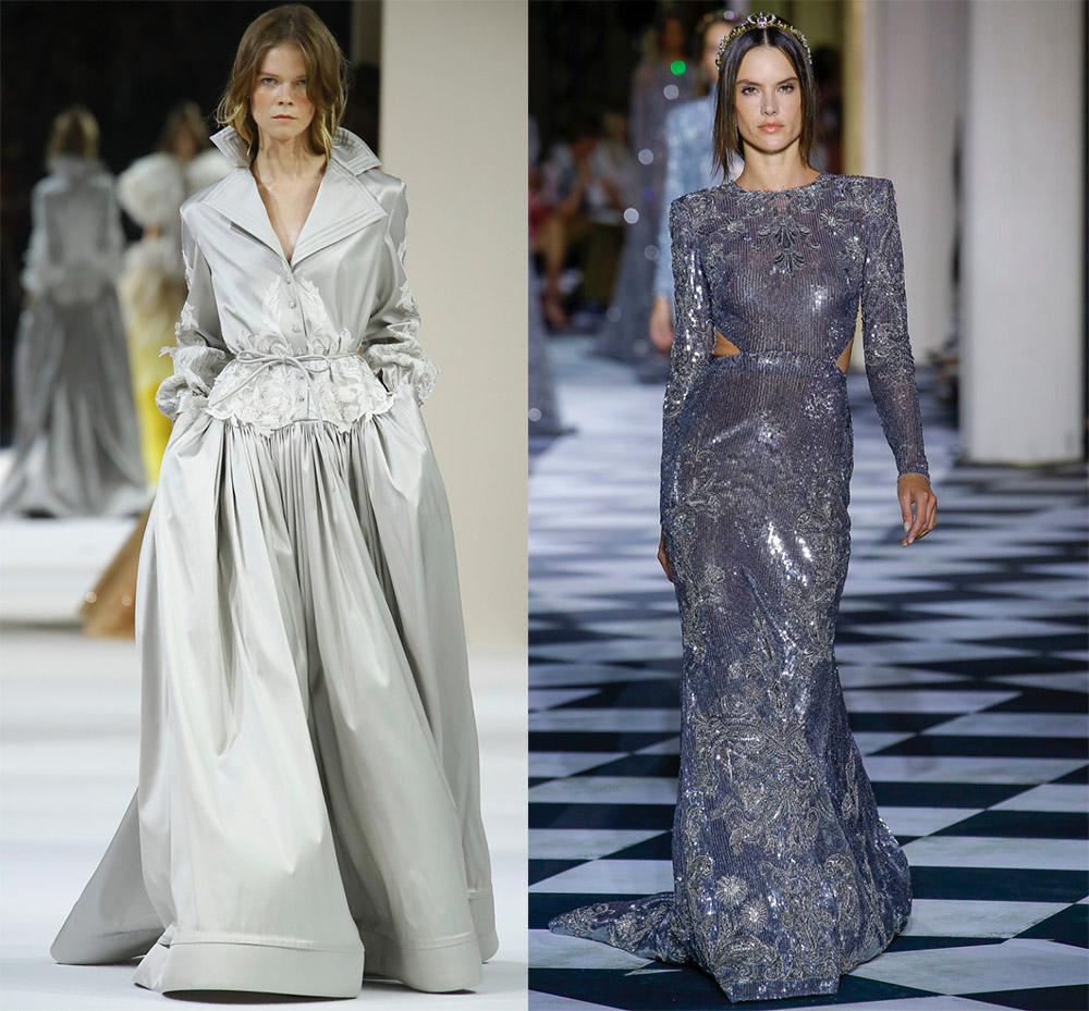 De belles robes brillantes