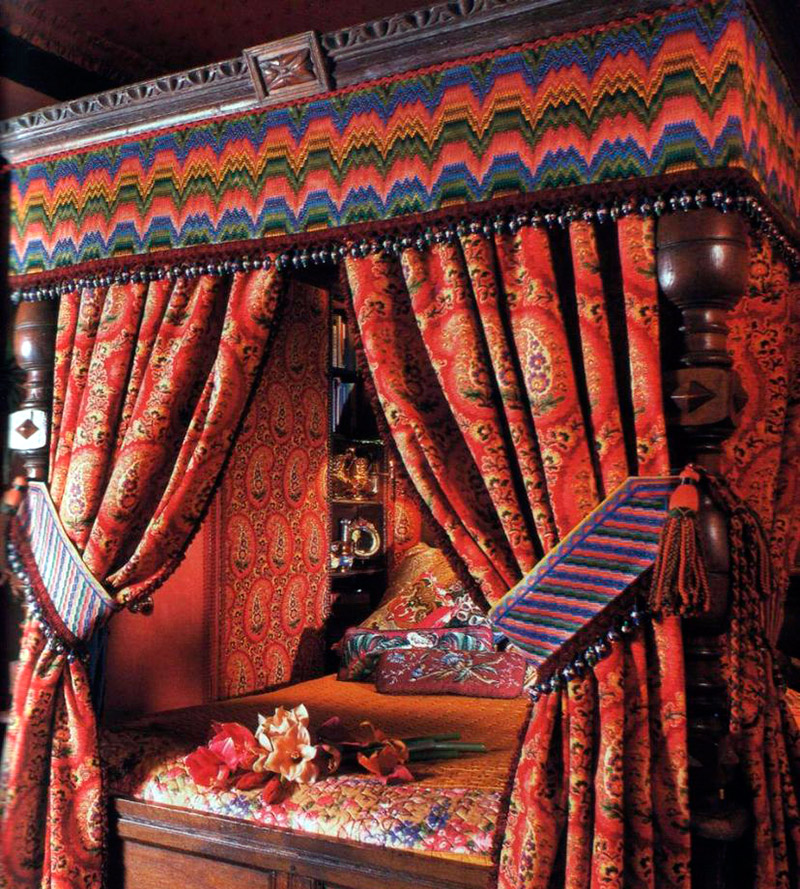 broderie bargello avec effet 3D