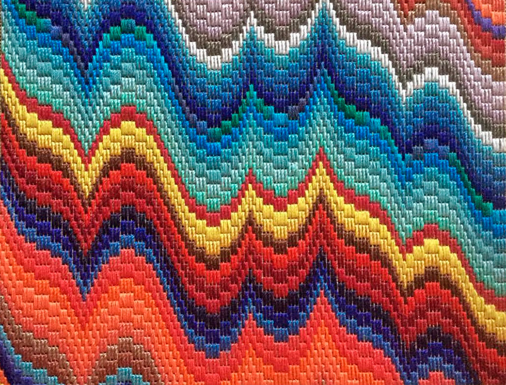 Broderie bargello
