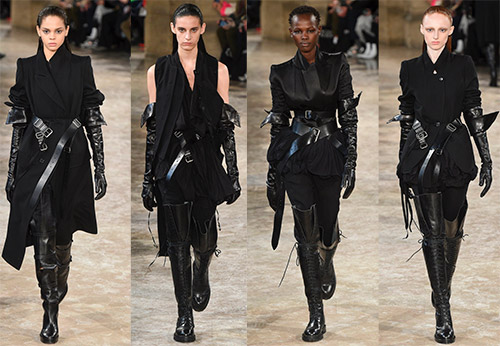 Gothique luxueux et punk 2025-2026 par Ann Demeulemeester