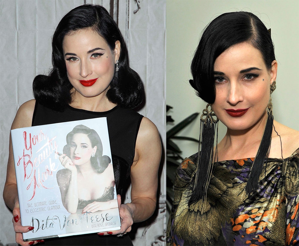 Le style et le maquillage de Dita Von Teese