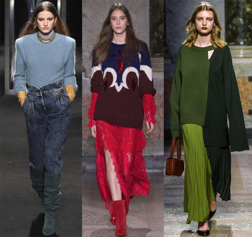 Tricots à la mode automne-hiver