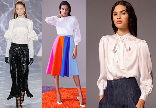 46 blouses pour l'automne et l'hiver 2025-2026 de marques de mode