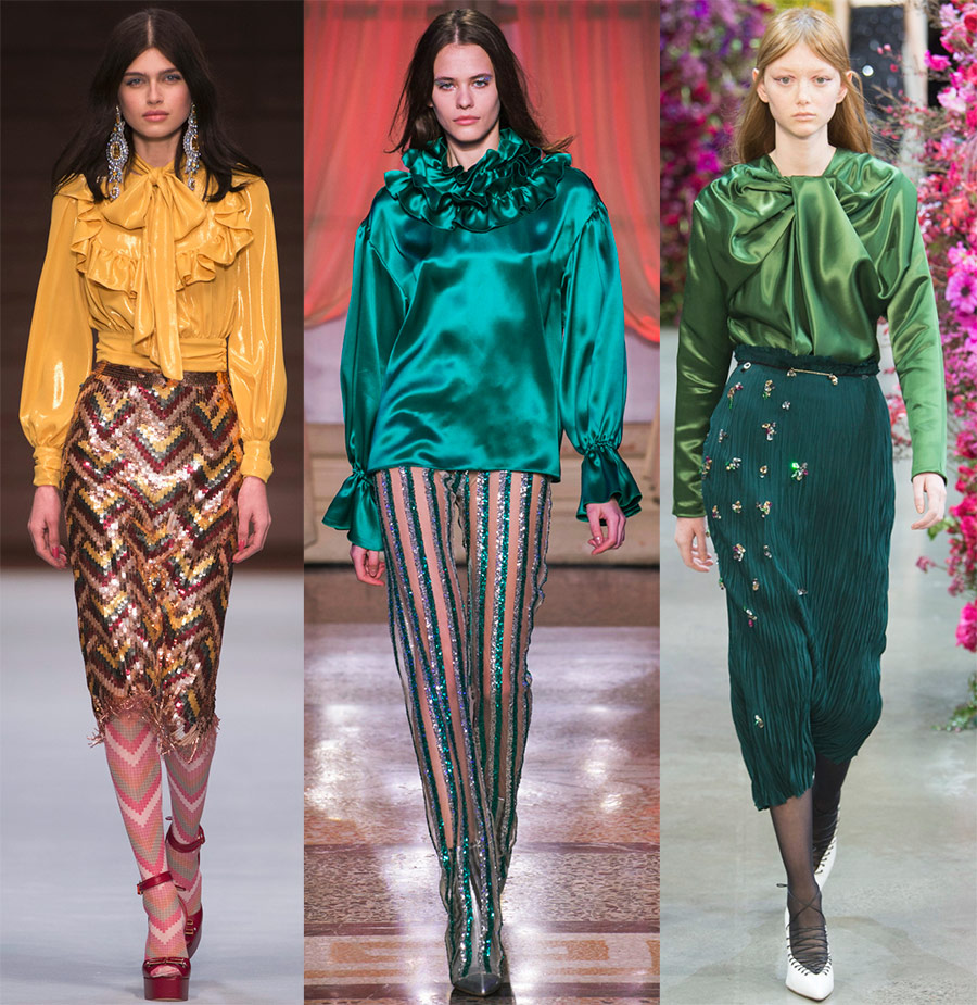 Chemisiers brillants