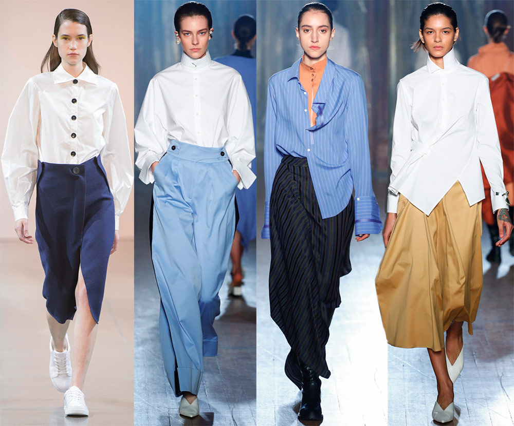 Chemisier-chemise pour femme