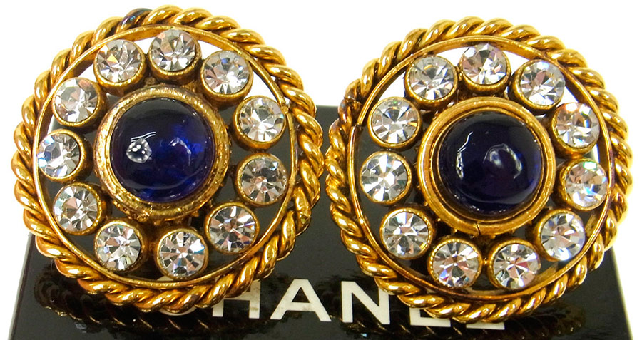 Boucles d'oreilles Chanel vintage