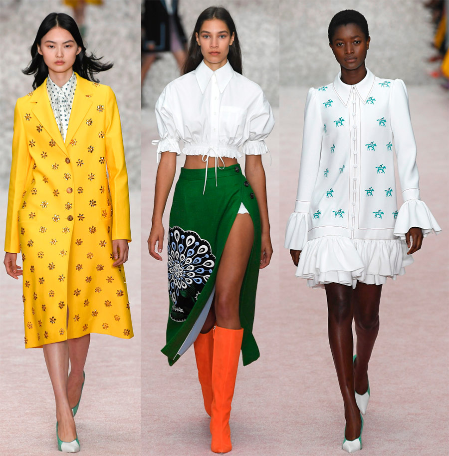 Vêtements femme printemps-été 2026 de Carolina Herrera