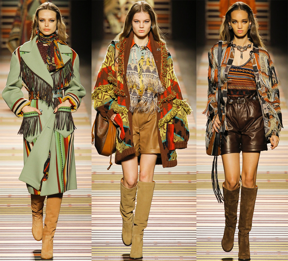 Looks à la mode avec des éléments de style cow-boy