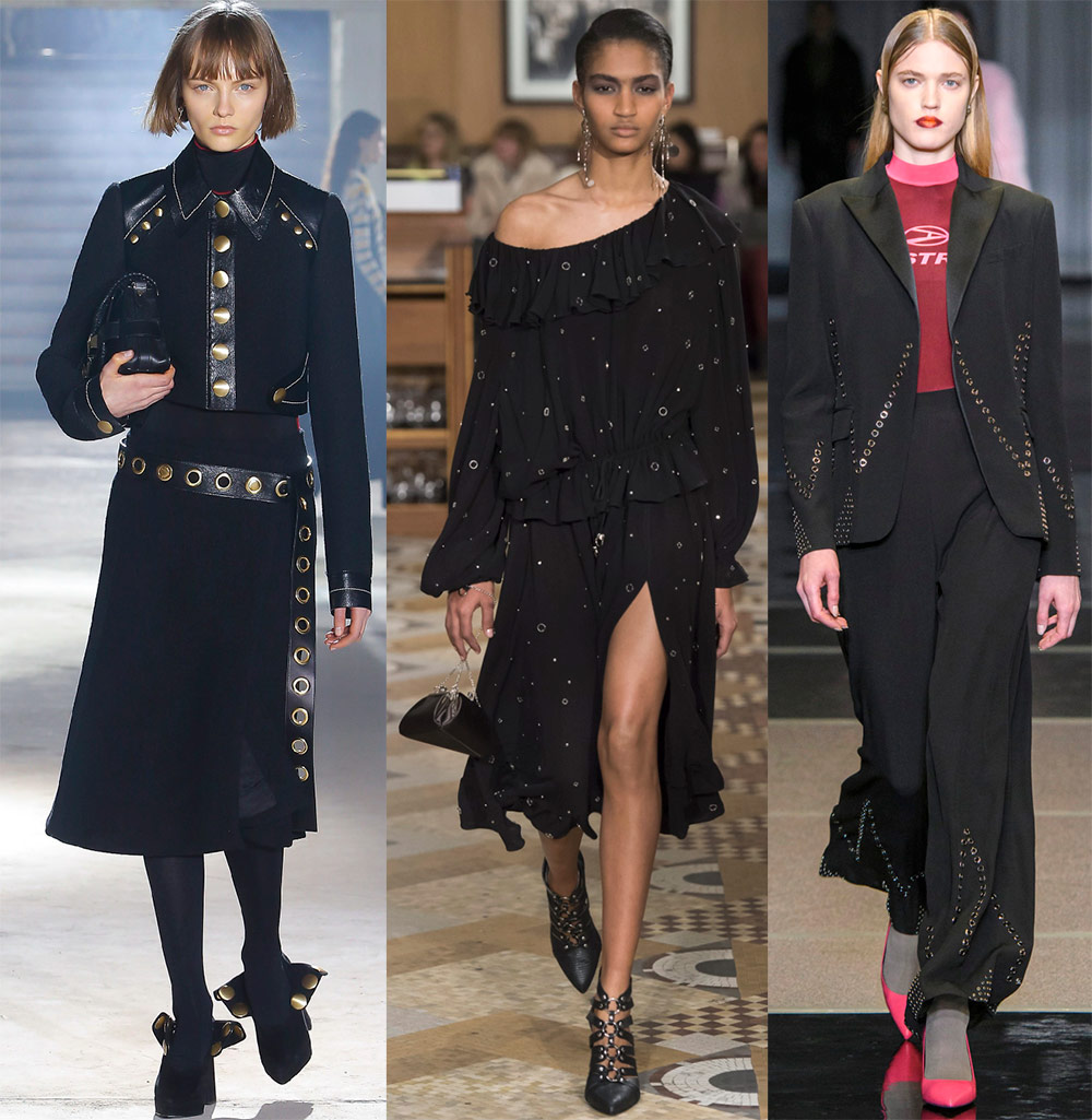 Oeillets sur les vêtements