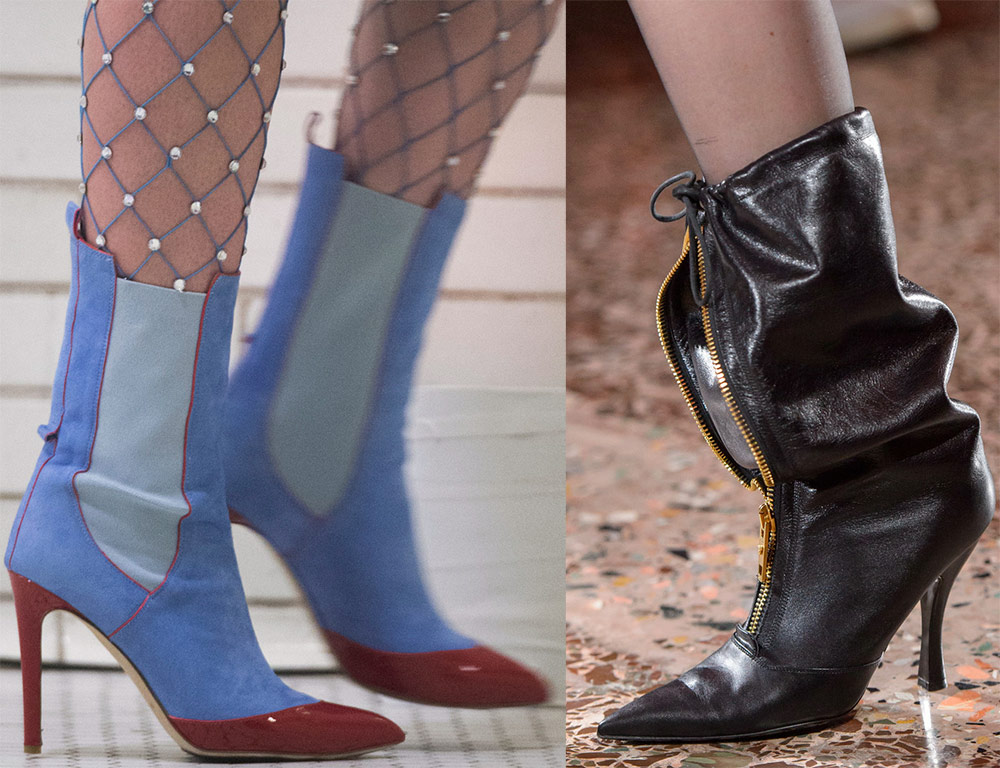 Bottes de mode à talons