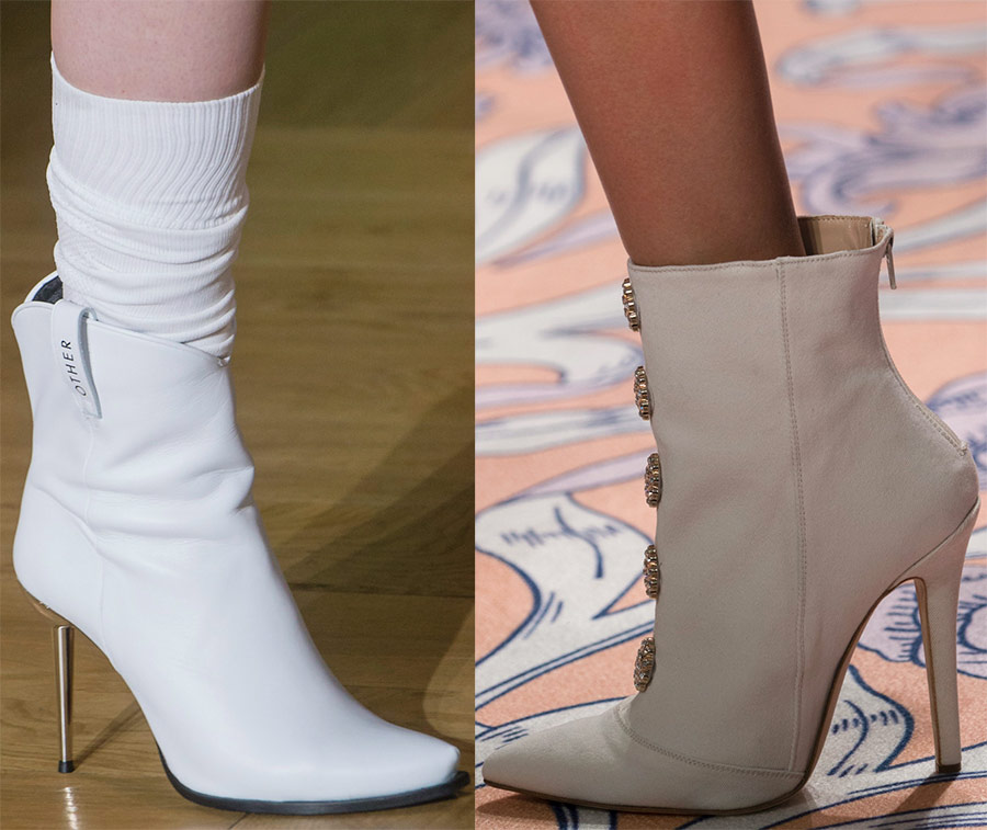 Bottines blanches 2025-2026