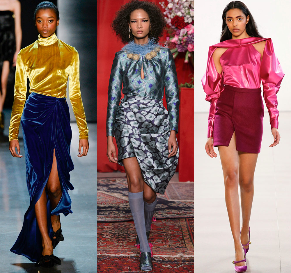 Jupes portefeuille de soirée