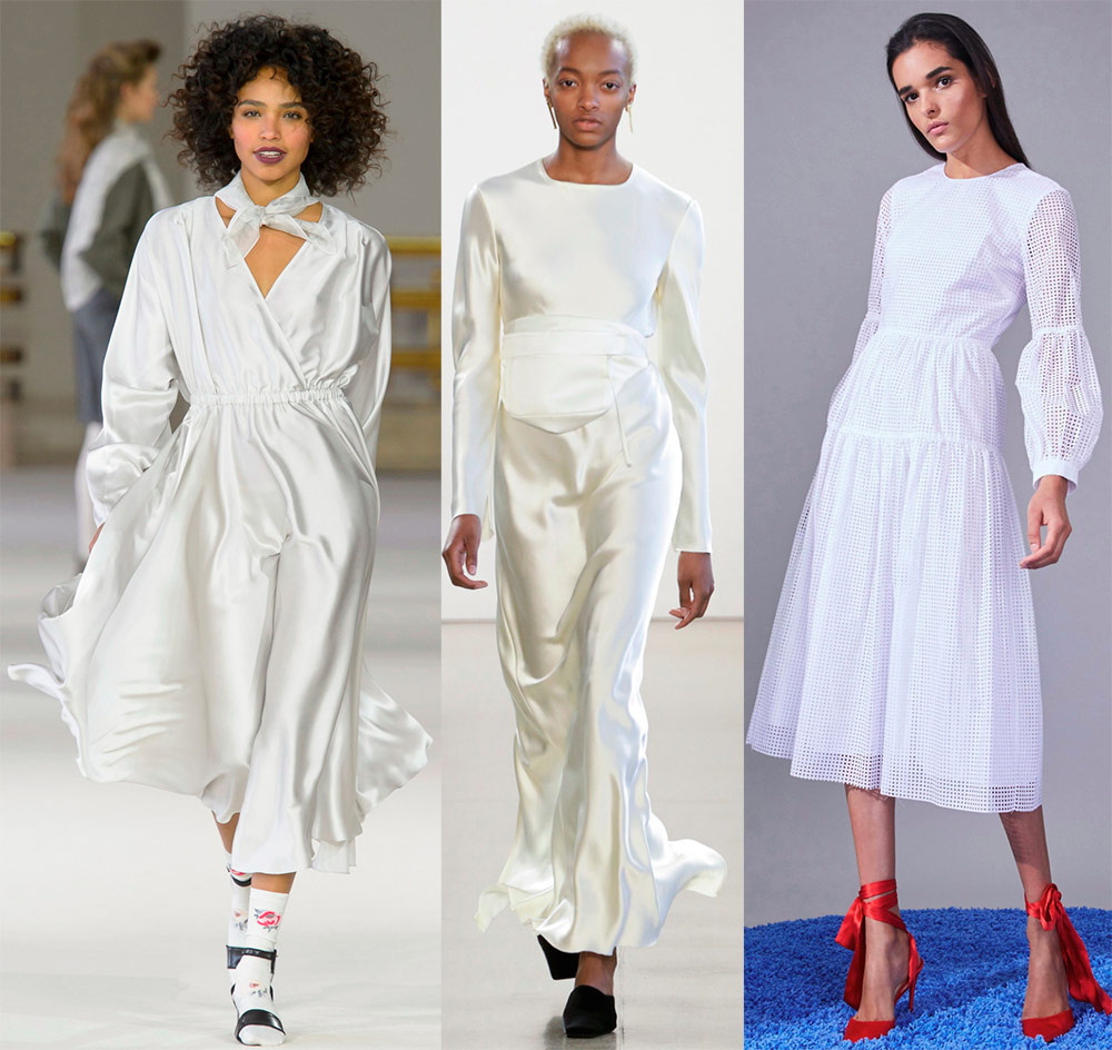 Robe blanche 2025-2026