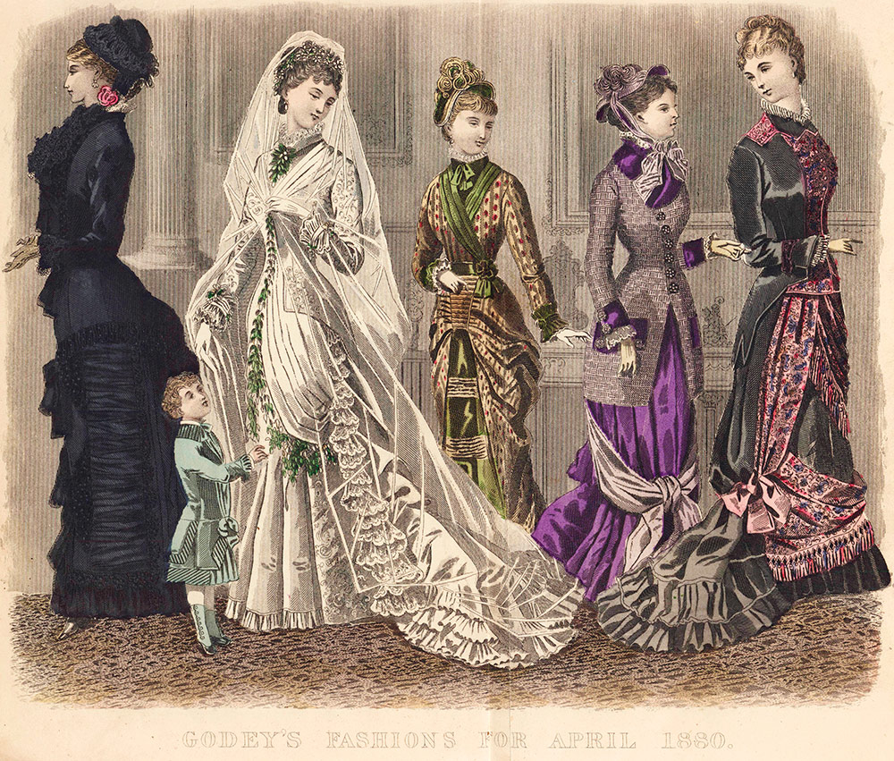Mode et style des années 1880