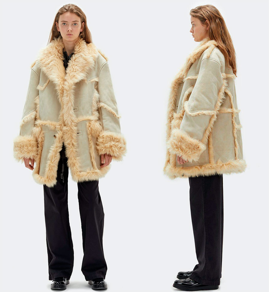 Manteau en peau de mouton Bekesh pour l'hiver le plus froid