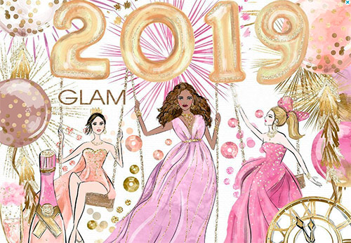 Robes de soirée longues au sol pour le Nouvel An