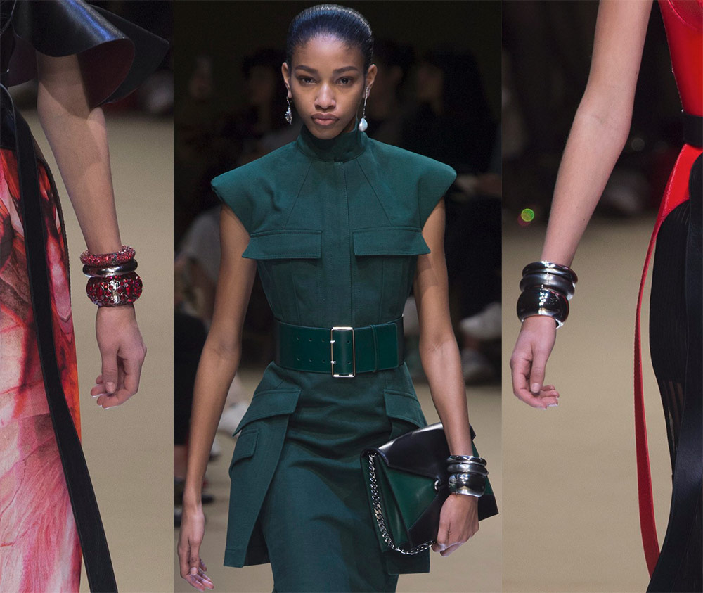 Magnifiques bracelets Alexander McQueen