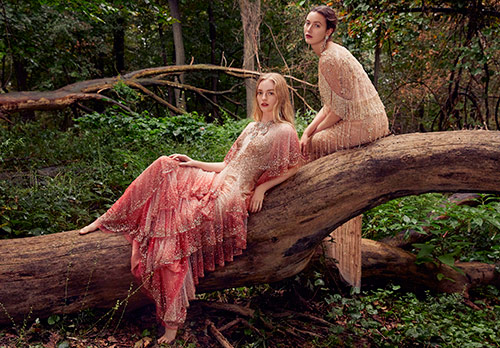 Robes pour une nymphe des forêts par Marchesa