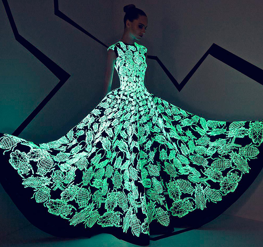 Brillent dans le noir