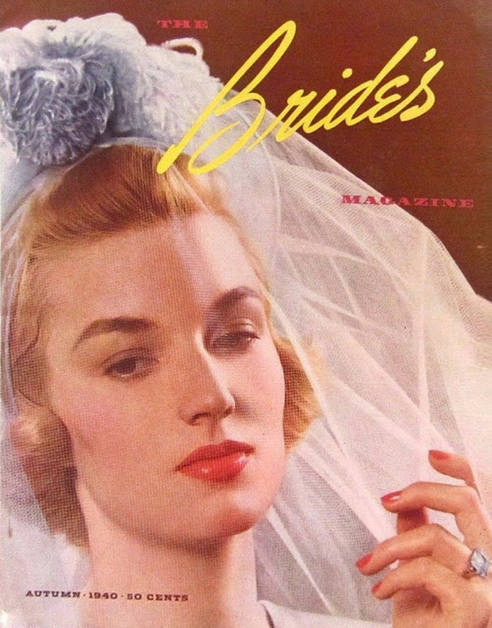 Magazines de mode nuptiale vintage des années 1940